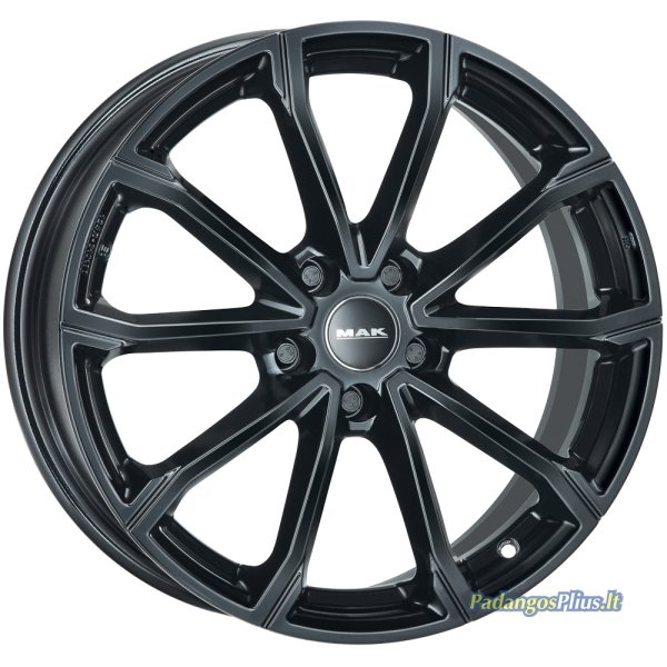 MAK DaVinci Gloss Black 6.5x16/4x108 D65.1 ET32  