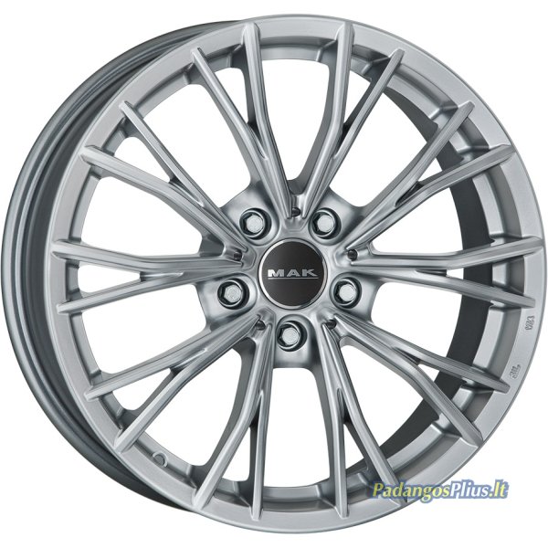 MAK Mark Silver 7.5x17/5x120 D72.6 ET43  