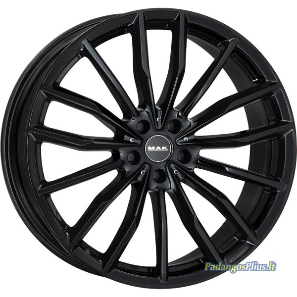 MAK Rapp-D Gloss Black 10.5x21/5x112 D66.6 ET43  