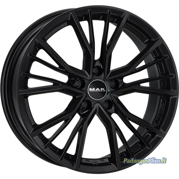 MAK Union Gloss Black 10x22/5x112 D66.6 ET26  