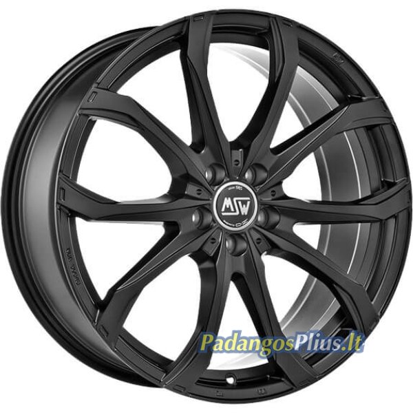 MSW 48 Matt Black 7.5x17/5x114.3 D73.1 ET45  