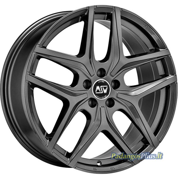 MSW 40 Gloss Gun Metal 9x19/5x130 D66.6 ET45  