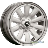 Alcar HybridRad 132800 With Cap 2022 Silver 6.5x17/5x112 D57.1 ET38  