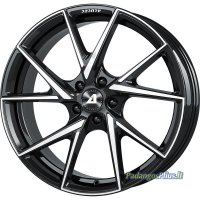 ALUTEC ADX.01 diamond-black frontpolished 7.5x18/4x100 D63.3 ET45  