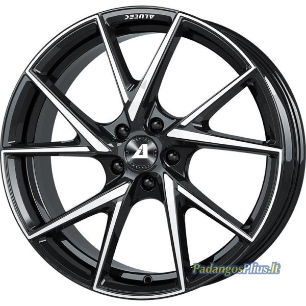 ALUTEC ADX.01 diamond-black frontpolished 7.5x18/4x100 D63.3 ET45  