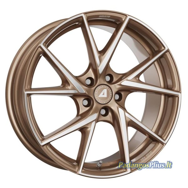ALUTEC ADX.01 metallic-bronze frontpolished 7x17/4x108 D65.1 ET18  