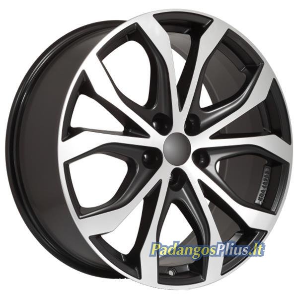 ALUTEC W10X racing-black frontpolished 8x18/5x114.3 D70.1 ET40  