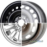 KFZ 6695 Silver 6.5x16/5x120 D65.1 ET60  