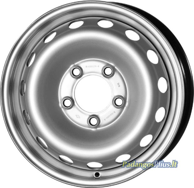 MW R1-1765 Silver 6.5x16/5x130 D89 ET66  