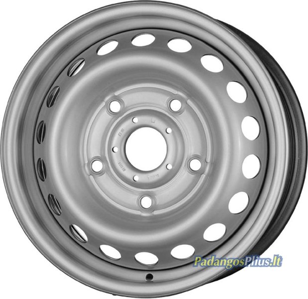 MW R1-1864 Silver 6.5x16/5x160 D65 ET60  