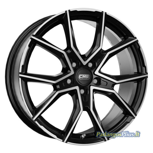 CMS C33 Diamond Black Gloss 8x19/5x112 D66.6 ET45  
