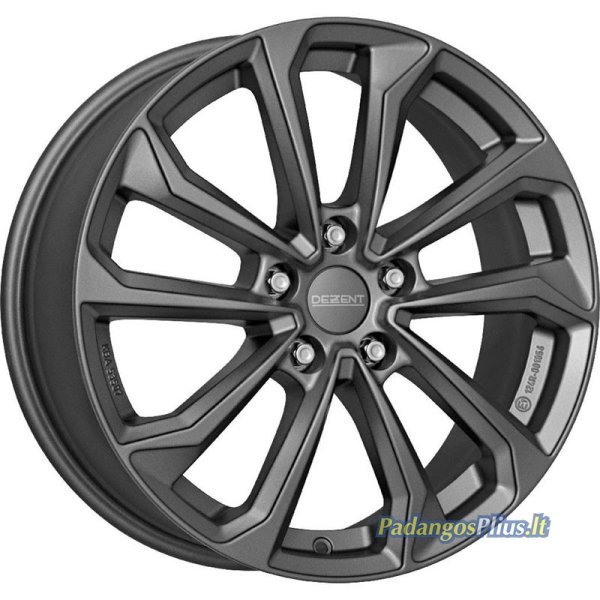 DEZENT KS Graphite matt 6.5x16/5x114.3 D67.1 ET50  