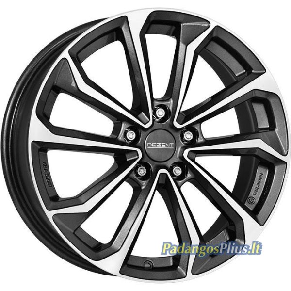 DEZENT KS dark Gunmetal/polished 7.5x18/5x114.3 D67.1 ET45  