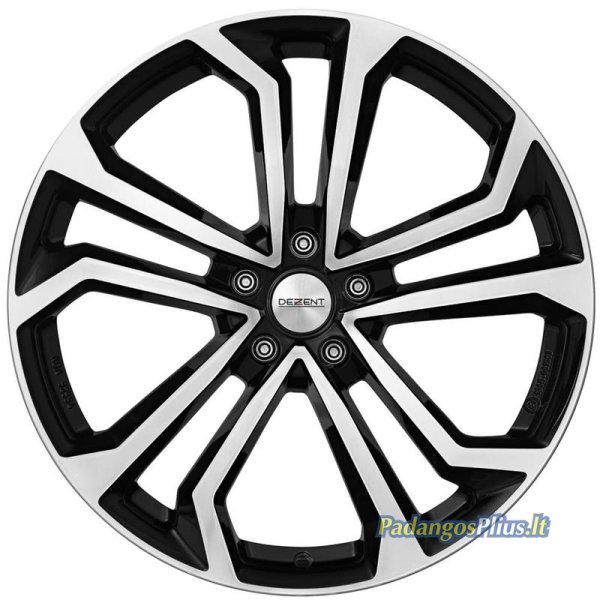 DEZENT TA dark Black/polished 6.5x16/5x112 D57.1 ET43  