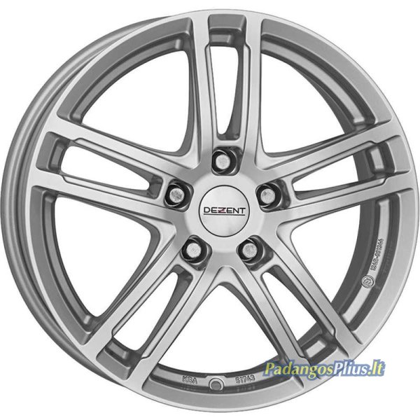 DEZENT TZ Silver 7.5x17/5x114.3 D71.6 ET38  