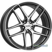 DOTZ LagunaSeca dark Gunmetal/polished 9x20/5x120 D72.6 ET30  