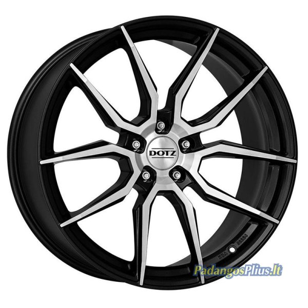 DOTZ Misano dark Gunmetal/polished 9.5x20/5x112 D70.1 ET40  