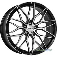 DOTZ Suzuka dark Black/polished 10x20/5x112 D70.1 ET28  