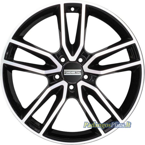 Fondmetal Koros Black Polished 9x19/5x112 D66.6 ET44  