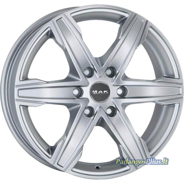 MAK King 6 s Silver 8x18/6x130 D84.1 ET54  