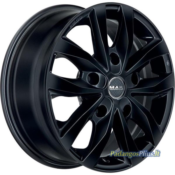 MAK Load 5 Gloss Black 6.5x16/5x118 D71.1 ET55  