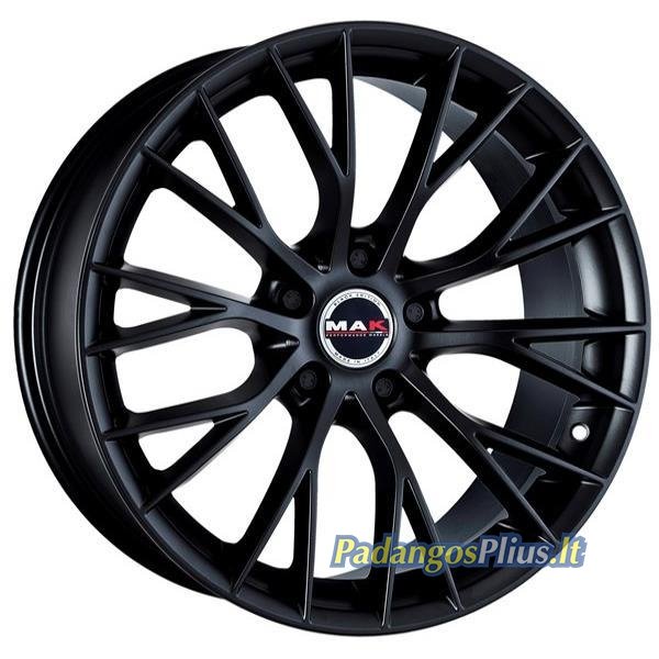 MAK Munchen Matt Black 9.5x19/5x120 D72.6 ET18  