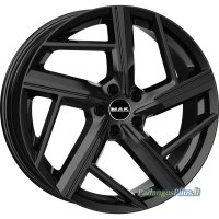 MAK Qvattro Gloss Black 9.5x21/5x112 D66.6 ET20  