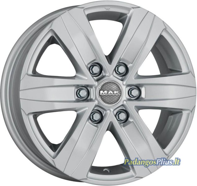 MAK Stone 6 Silver 7.5x17/6x139.7 D93.1 ET55  