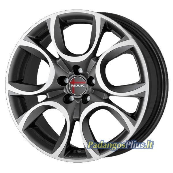 MAK Torino W Gun Met-Mirror Face 6.5x16/4x108 D65.1 ET32  