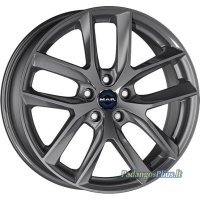 MAK Voltage Gloss Gun Metallic 9.5x19/5x114.3 D64.1 ET45  