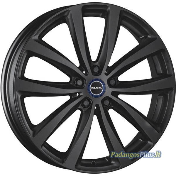 MAK Watt Matt Black 5x19/5x112 D66.6 ET43  