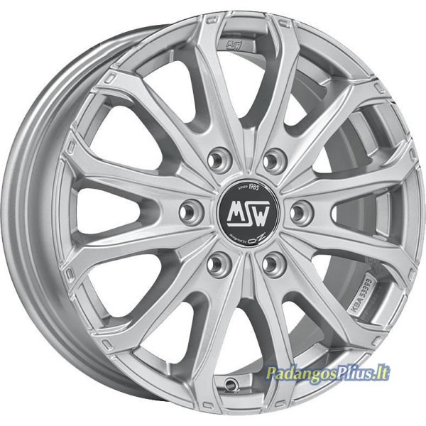 MSW 48 Van 6 Holes Full Silver 6.5x16/6x120 D74.5 ET50  