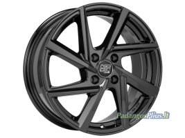 MSW 80-4 Gloss Black 6.5x16/4x108 D65.1 ET32  