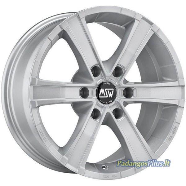 MSW Sahara 6 Full Silver 8x18/6x114.3 D66.1 ET35  