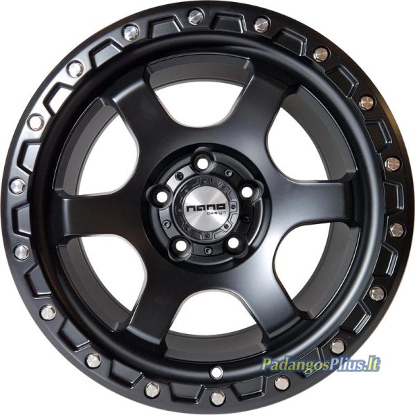 NANO 3S240 Full Matt Black 8.5x17/5x127 D71.6 ET0  