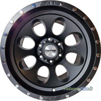 NANO 5187 Full Matt Black 8.5x16/6x139.7 D110 ET-15  