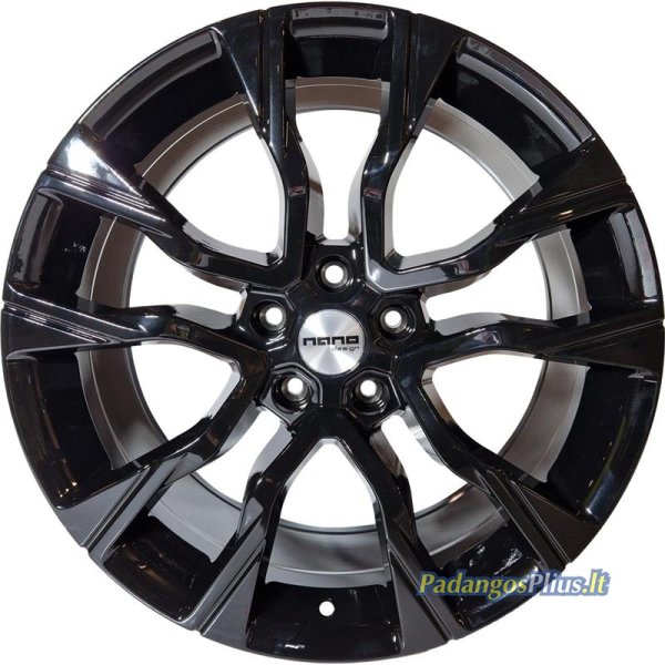 NANO 5755 Glossy Black 9x20/5x120 D72.6 ET40  