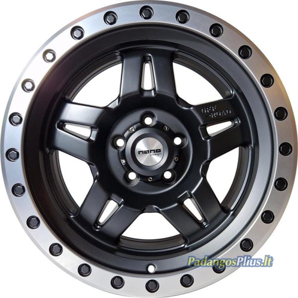 NANO 5942 Matt Black polished 8.5x17/5x120 D65.1 ET0  