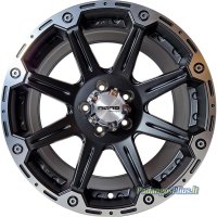 NANO BK717 Matt Black polished 8.5x18/5x120 D65.1 ET20  