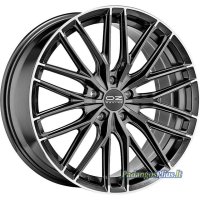 OZ Racing Gran Turismo HLT Star Graphite Diamond Lip 8.5x20/5x112 D75 ET40  
