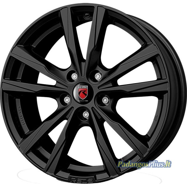Reds K2 HD Matt Black 6.5x16/5x108 D72.2 ET40  