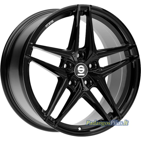 SPARCO Record Gloss Black 8.5x19/5x108 D73.1 ET45  