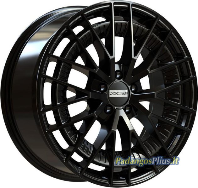 Fondmetal Kari Glossy Black 10x21/5x112 D66.5 ET19  