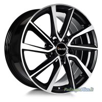 AVUS AC-518 Black Polished 7x17/5x108 D63.4 ET50  