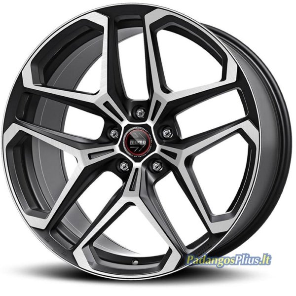 MOMO RF-04 Matt Black Polished 9x20/5x108 D63.4 ET43  