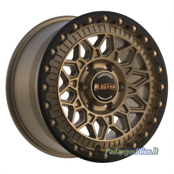 Fondmetal Bluster Matt Braun Black Lip 9x20/6x139.7 D95.1 ET48  